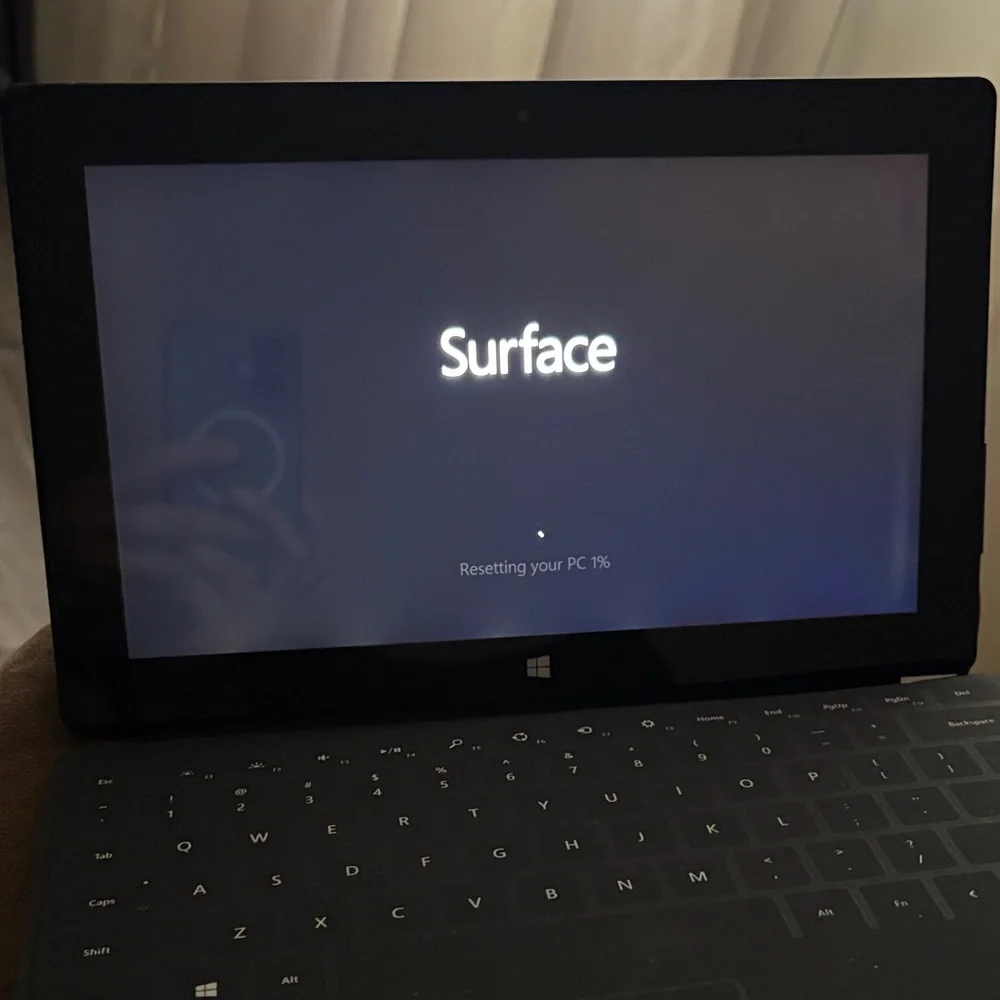 Microsoft Surface with Black Keyboard